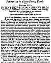 part of advertisement for Dr. Lee's New-London Bilious Pills, 1803