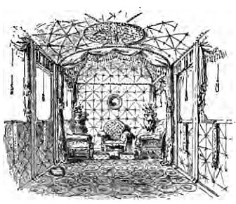 Interior of the Royal Saloon, 1843