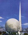 Trylon spire at 1939 New York World's Fair