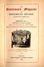 Gentleman's Magazine Cover
