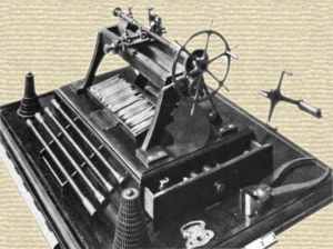 Maundslay's Screw-Cutting Lathe, about 1800 Maundslay's Screw-Cutting Lathe, about 1800