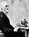 Thumbnail - Christopher Sholes with typewriter