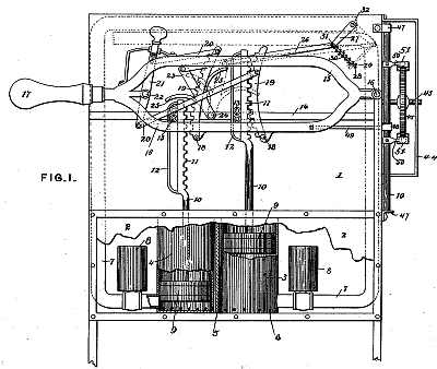 Dishwasher patent Fig I
